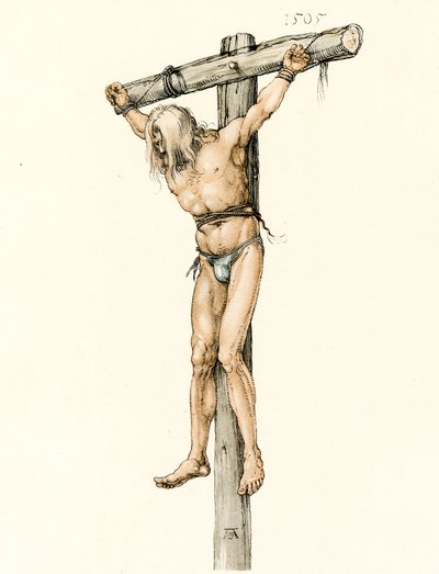 Study on the Left Thief by Albrecht Dürer